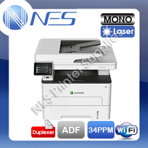 Lexmark MB2236adwe Multifunction Wireless Mono Laser Printer+ADF+Duplex